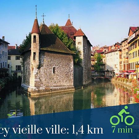 Homey Tidy - New / Proche Centre Annecy / Parking Gratuit / Logement Entierement Equipe エクステリア 写真